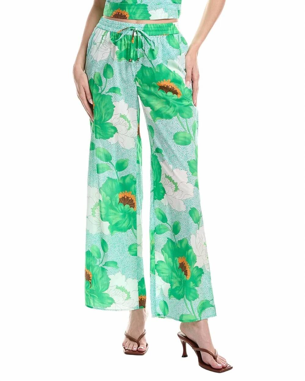 NEW FLORA BEA stephani pants in batsu garden